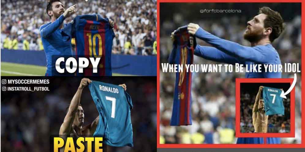 Kocak, Meme Ronaldo Tiru Selebrasi Messi thumbnail